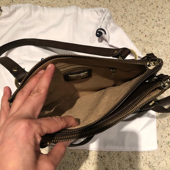 Authentic Gold Pfeil Germany Leather Mini Bag - Picture 8 of 11